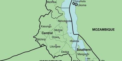 Kart Malavi göstərir rayonu